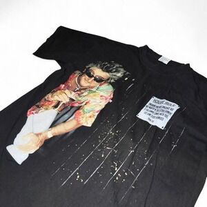 Vintage All Sport Rod Stewart T-Shirt Mens Black Excellent 1999 Band XL